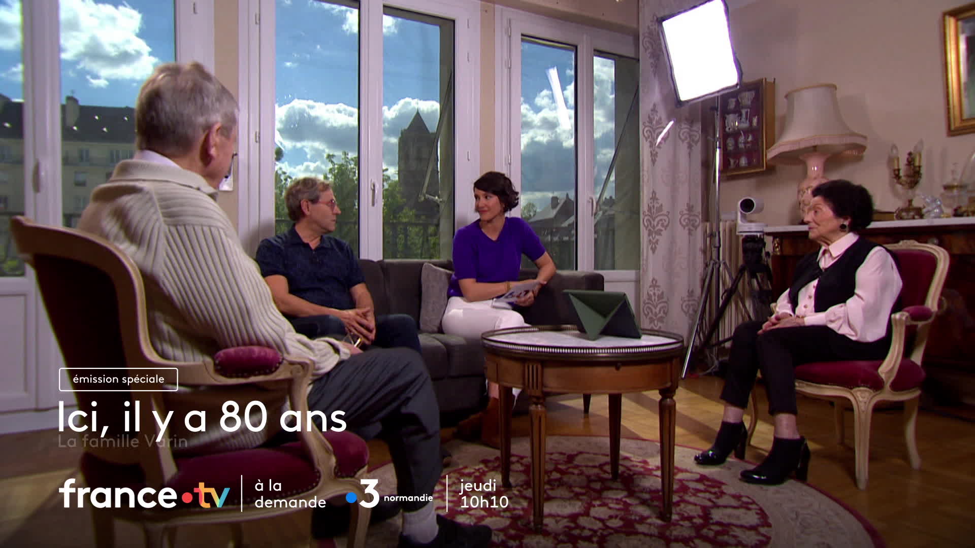ICI il y a 80 ans, famille Varin Baudin