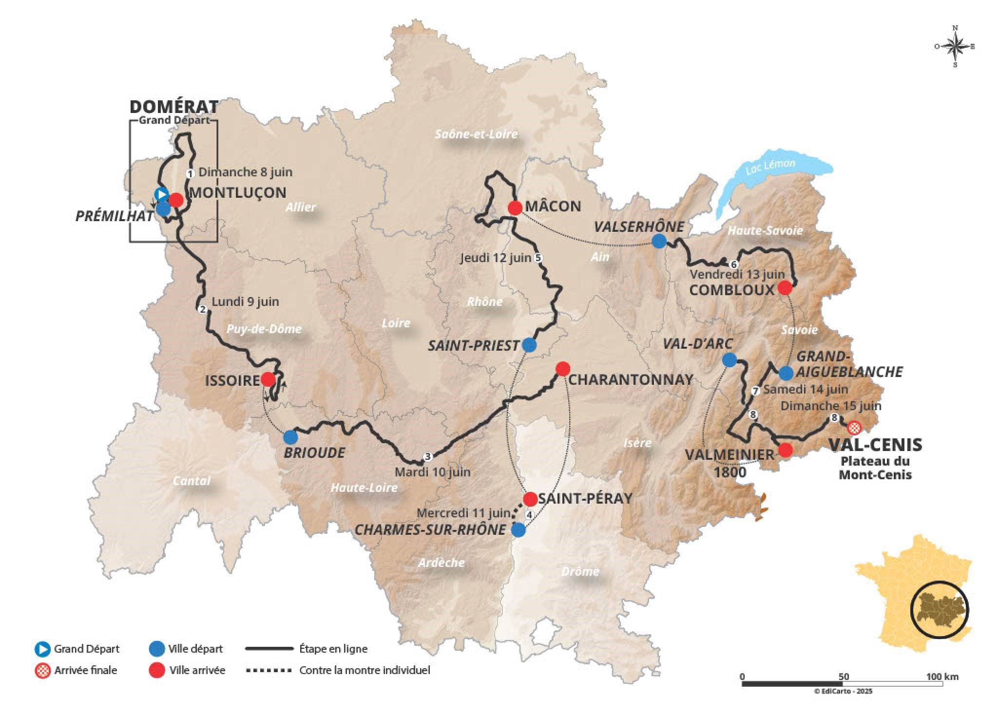 Critérium du Dauphiné 2025