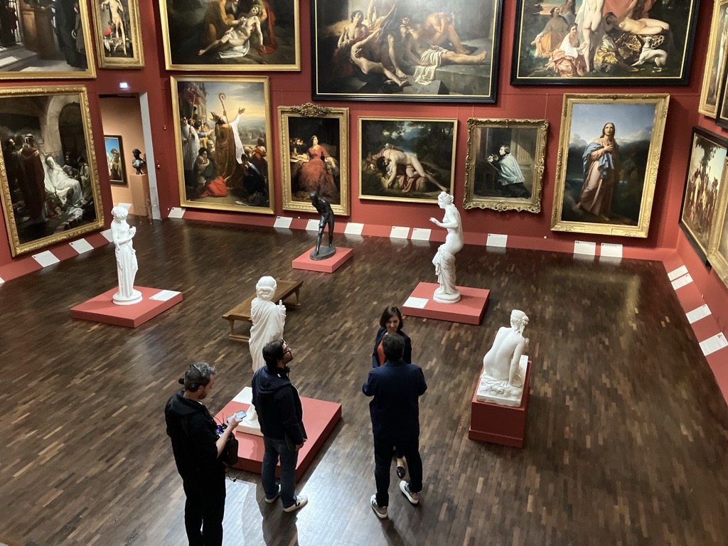 Musée des Beaux-Arts d'Orléans tournage Chateau ! sur les traces de Jeanne d'arc