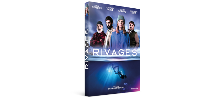 Maquette du coffret DVD de la saison 1 de Rivages 