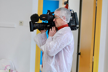 Tournage Enquêtes de région © François Weckerlé