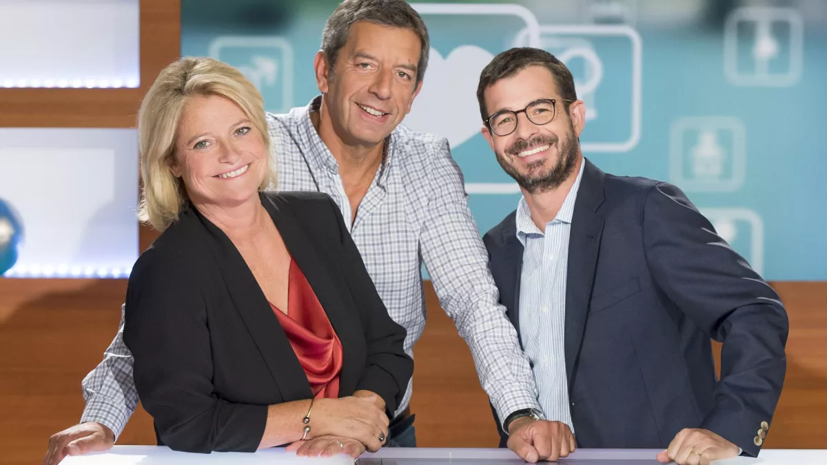 Marina Carrère d'Encausse, Michel Cymes, Benoît Thevenet ENQUETE DE SANTE
