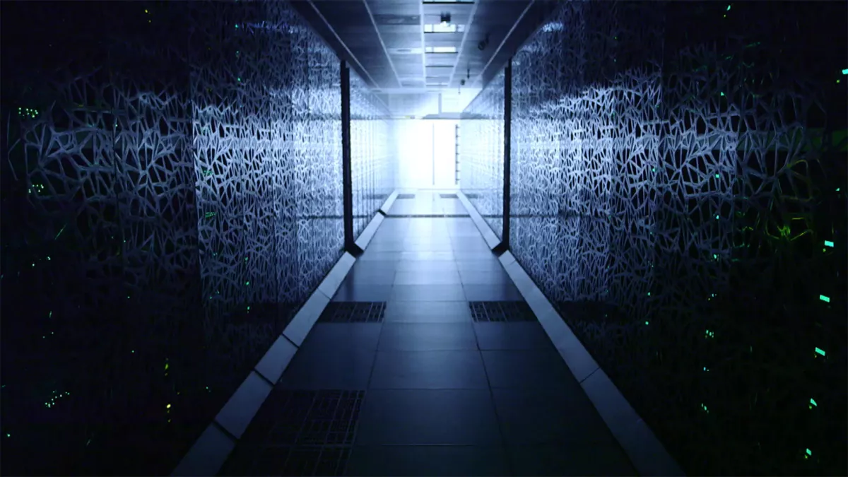Ce supercalculateur, capable d’effectuer plus d’un million de milliards d’opérations à la seconde, simule les essais nucléaires. © Galaxie LA FRANCE, LE PRESIDENT ET LA BOMBE