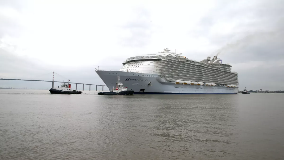 Sortie Harmony of the seas - © Christophe François