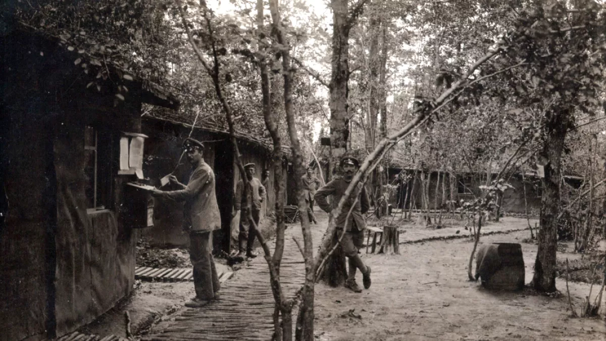 Des baraquements Des baraquements