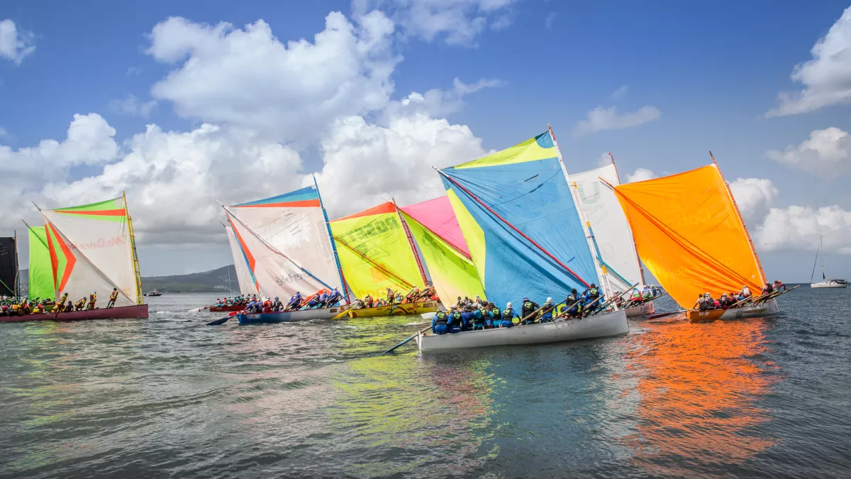 Tour de la Martinique des Yoles Rondes © Raphaël Bastide/Martinique la 1ère Tour de la Martinique des Yoles Rondes : Coupe de Martinique à Fort-de-France