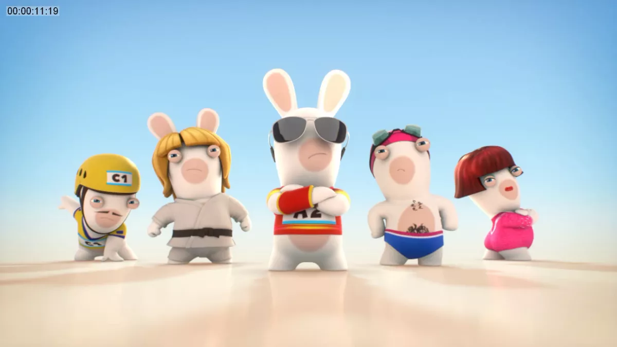 Lapins crétins : 1 minutes 1 Sport