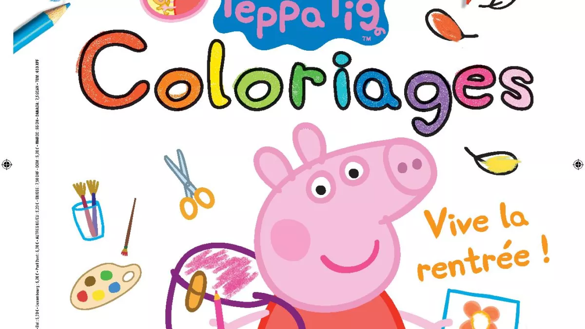 Cahier de Peppa Pig coloriages n°4 Cahier de Peppa Pig coloriages n°4