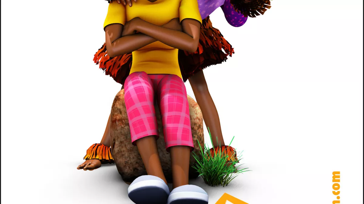© Afrikatoon WE, L'HISTOIRE DU MASQUE MENDIANT
