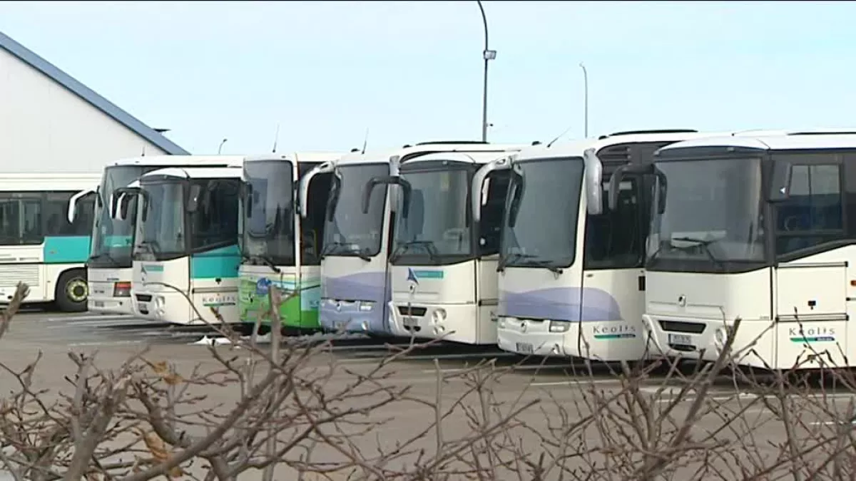© France 3 Franche-Comté : Fabienne Le Moing Transports scolaires