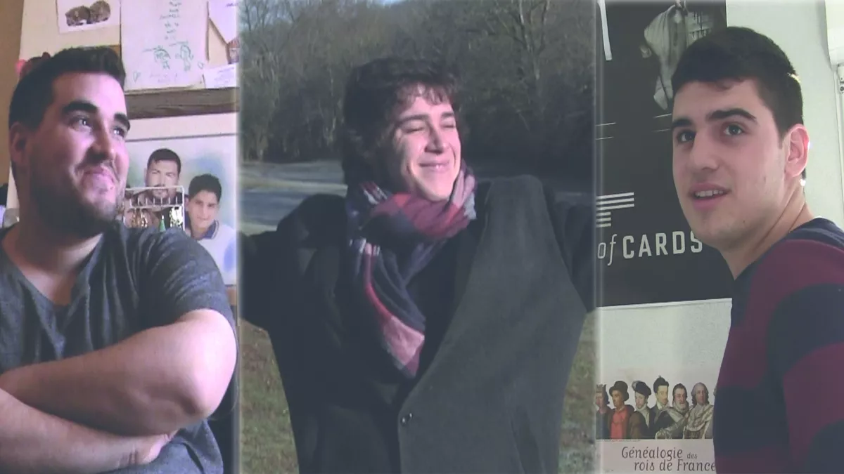 Jordan,  Etienne et Nathanaël