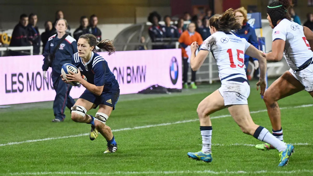 Vincent DAMOURETTE / FTV / SIPA RUGBY FEMININ 2016 / 2017