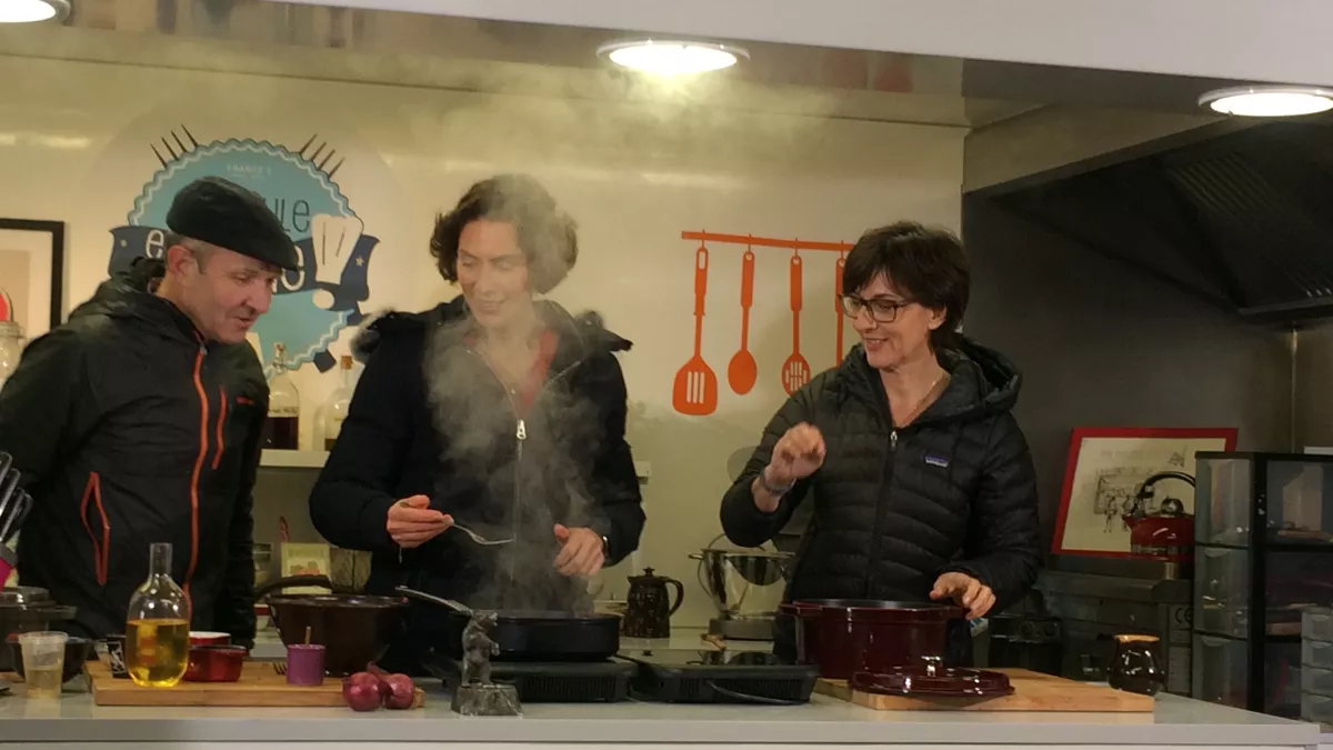 Ça roule en cuisine - Catherine et Eric Marchal - crédit FTV