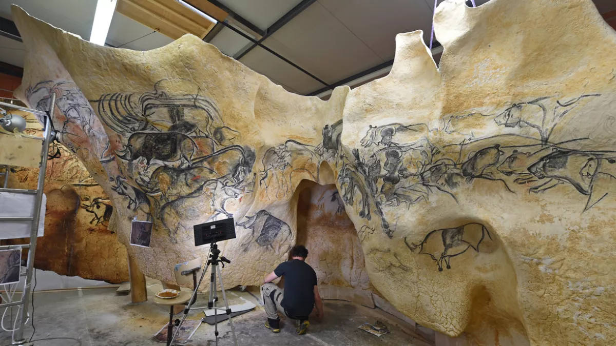 Les secrets de la grotte Chauvet - crédit AFP Les secrets de la grotte Chauvet - crédit AFP