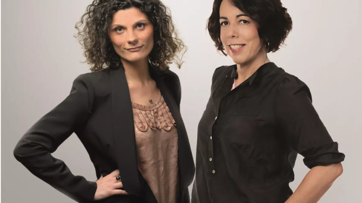 Angélique Souche et Valérie Jauneau
