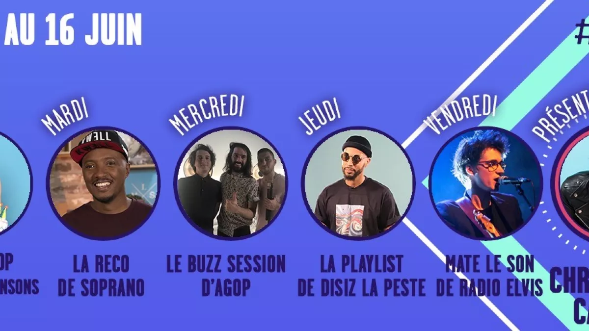Programmation Monte le son - du lundi 12 au samedi 17 juin sur France 4