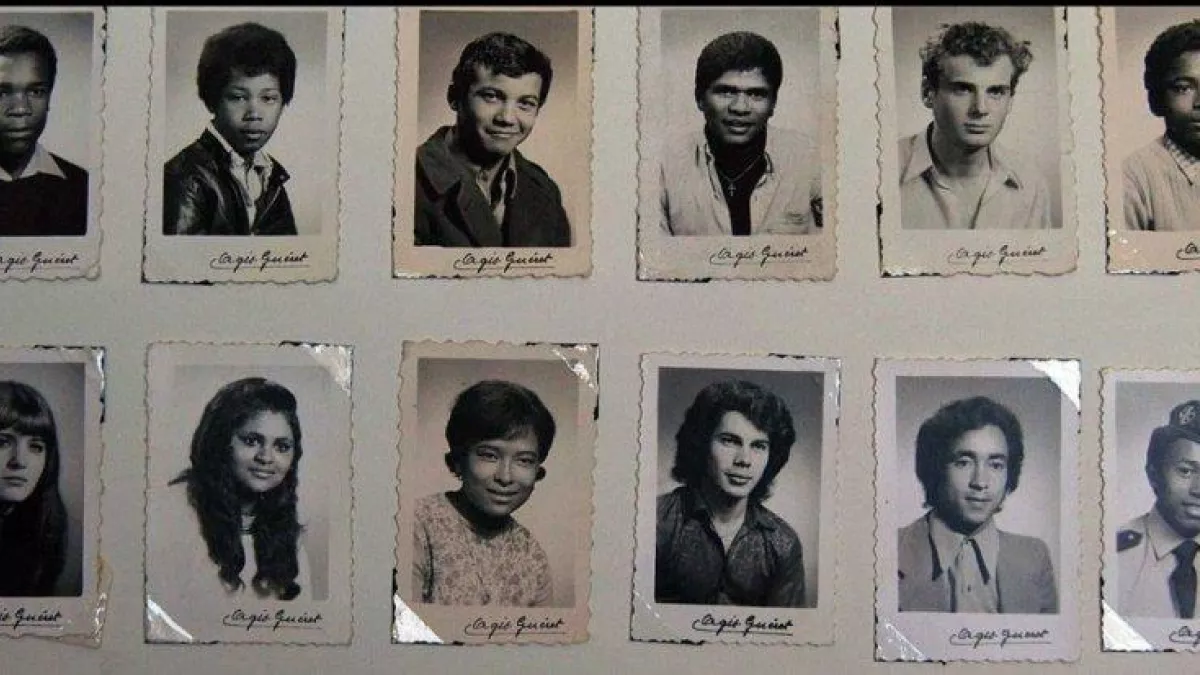 Groupe de jeunes réunionnais 