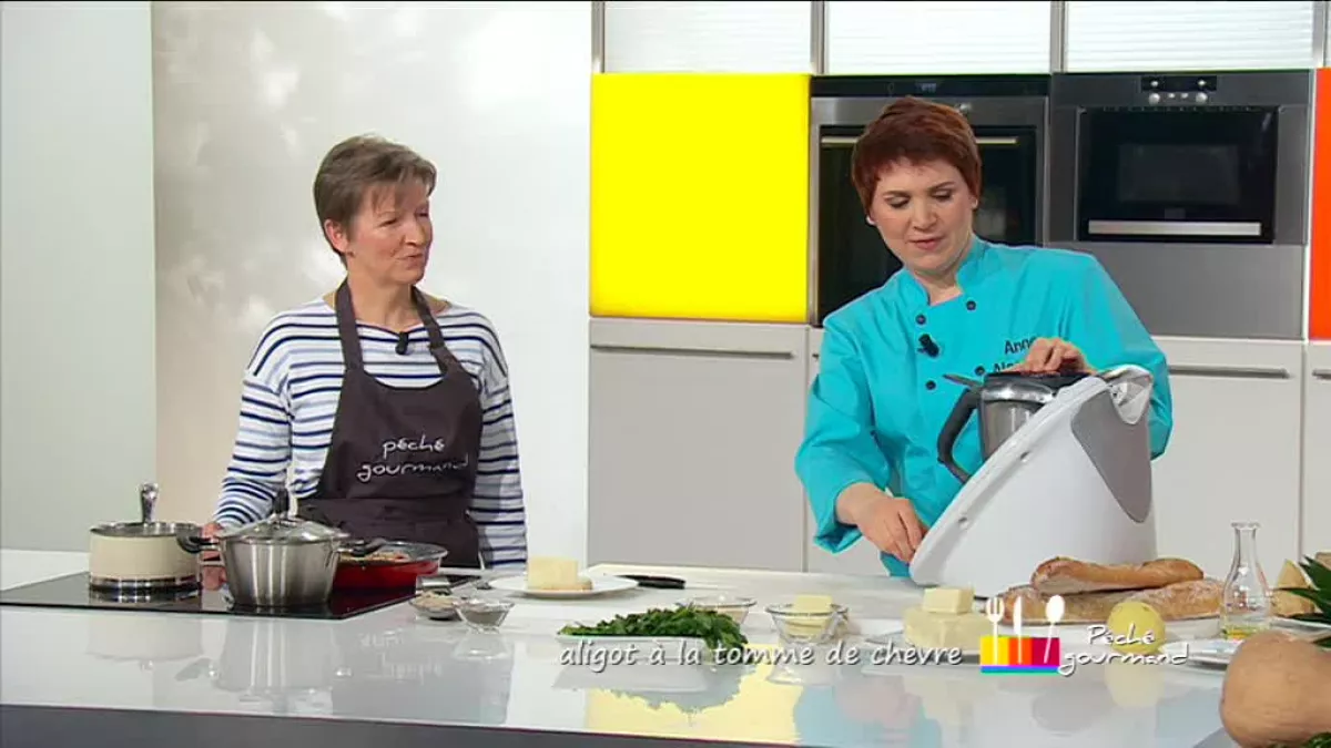 Anne et Karine sur le plateau e Péché Gourmand