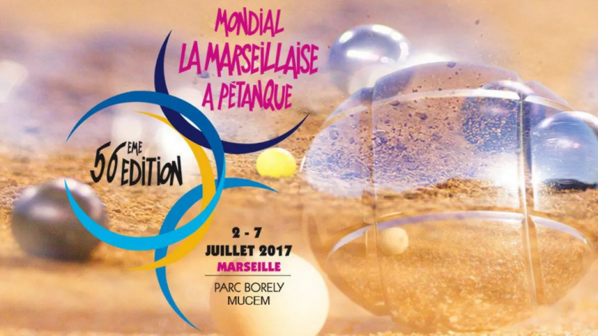 Affiche Mondial de la pétanque 2017 Affiche Mondial de la pétanque 2017