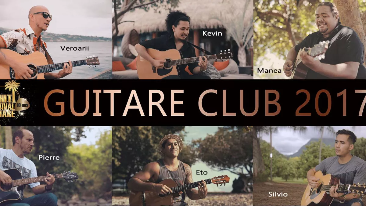 Guitare Club 2017 Les 6 candidats