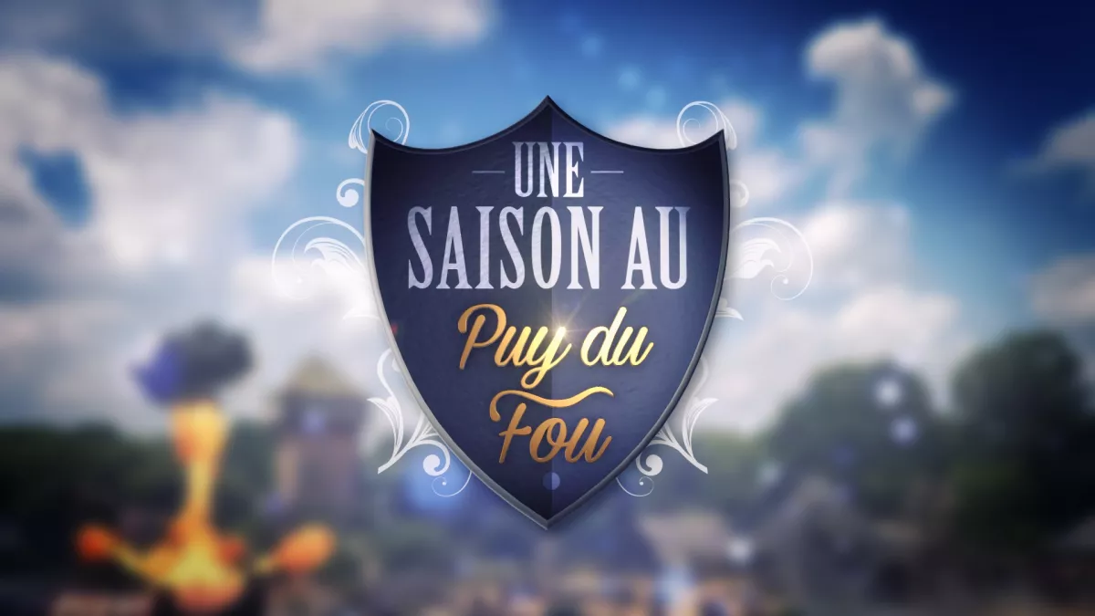 © Banijay Productions / France Télévisions Logo de l'émission "Une saison au Puy du Fou" sur France 4
