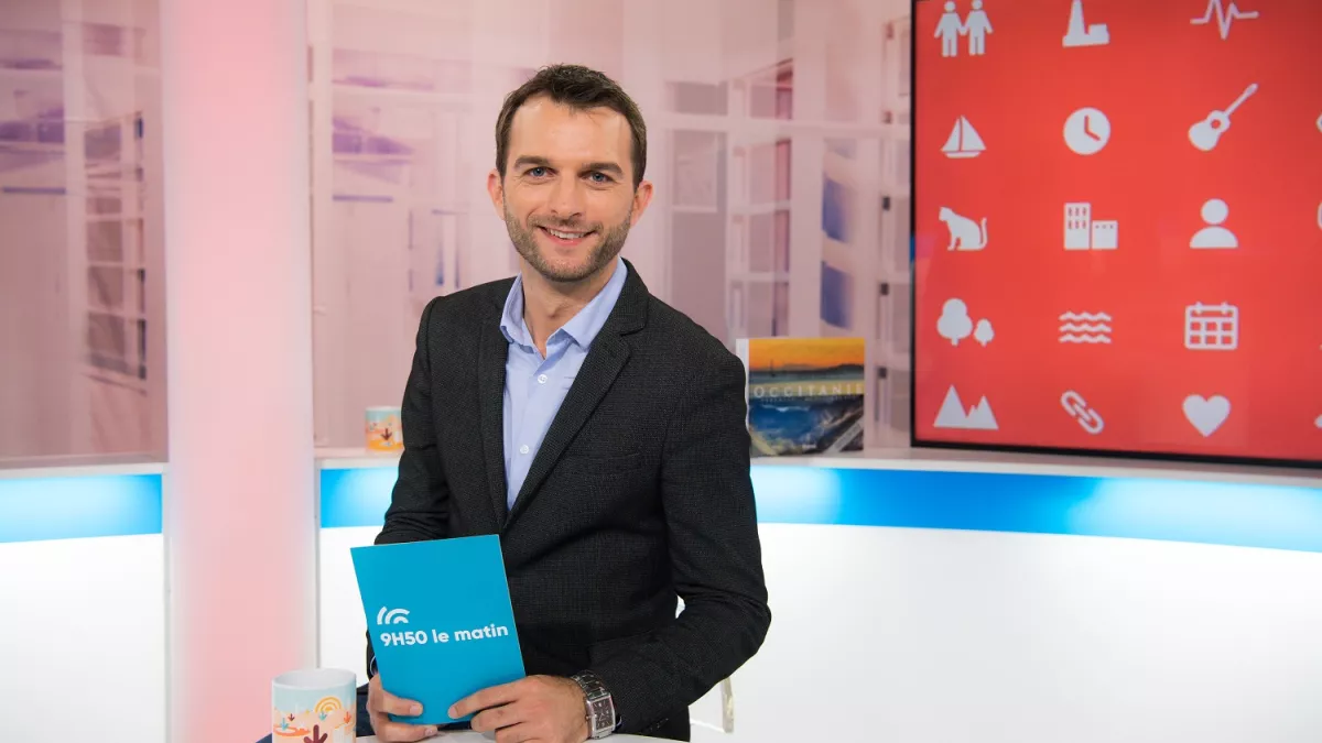 9h50 la matin en Occitanie : Mickaël Potot, le nouveau présentateur 9h50 la matin en Occitanie : Mickaël Potot, le nouveau présentateur