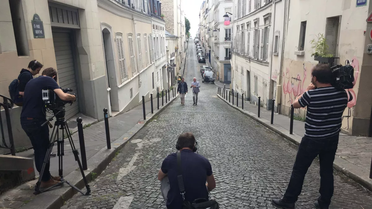 Yvan et Frederick rue Berthe 