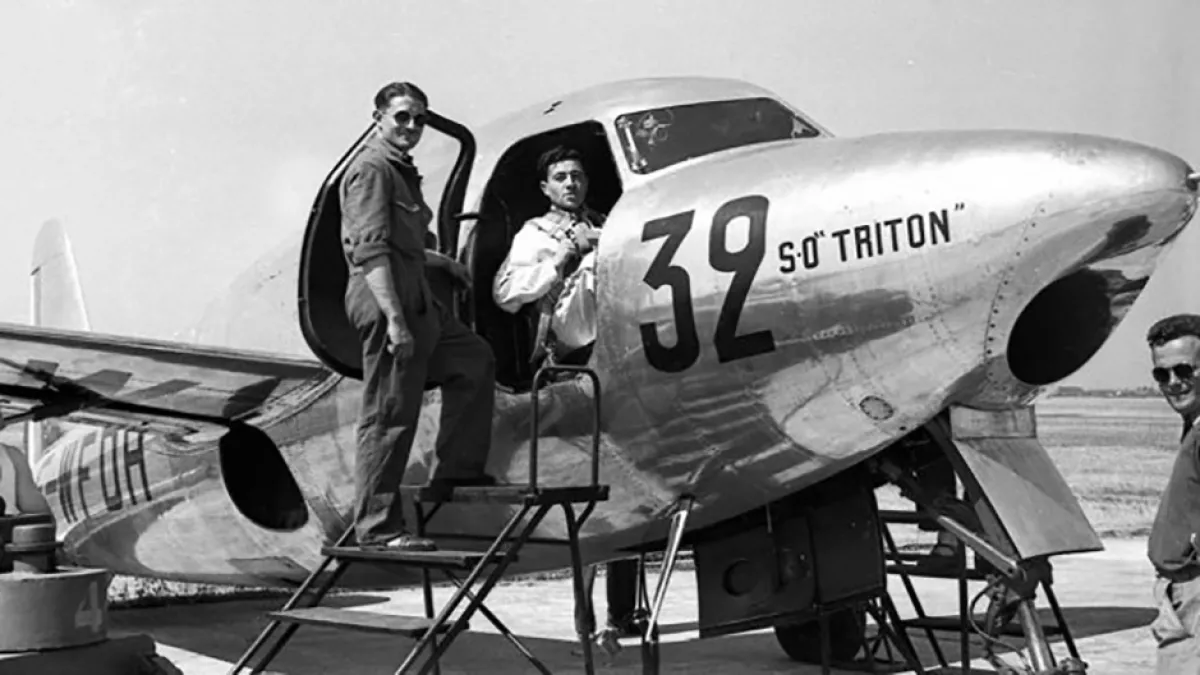 Triton premier avion à réaction Français©airbus Quand la France rêvait du ciel