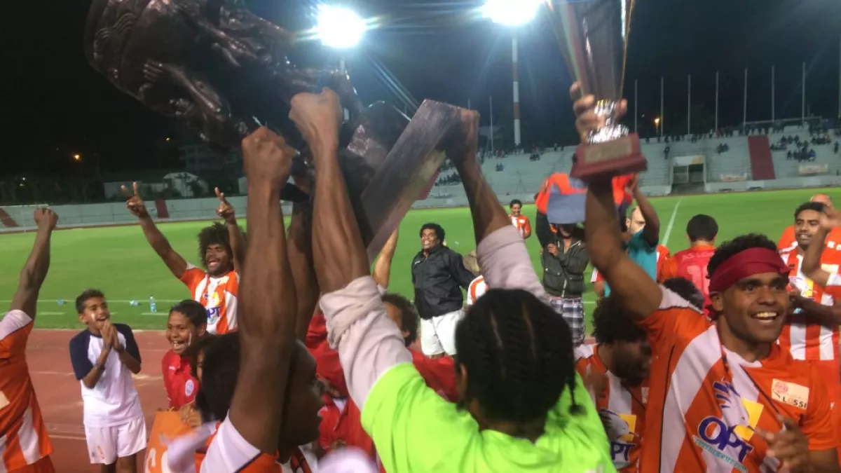 AS Lossi remporte la Coupe de Calédonie 2017 AS Lossi remporte la Coupe de Calédonie 2017