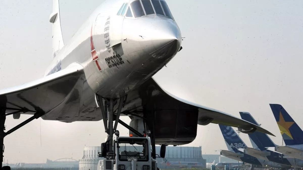 Dernier vol du Concorde pour rejoindre le musée Aeroscopia (mars 2014) / © MaxPPP - Thierry Bordas Concorde