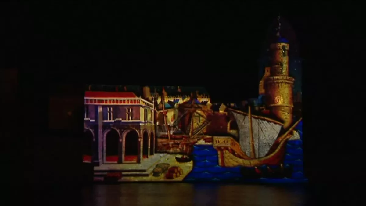 mapping collioure couleurs ©france3occitanie mapping collioure couleurs ©france3occitanie
