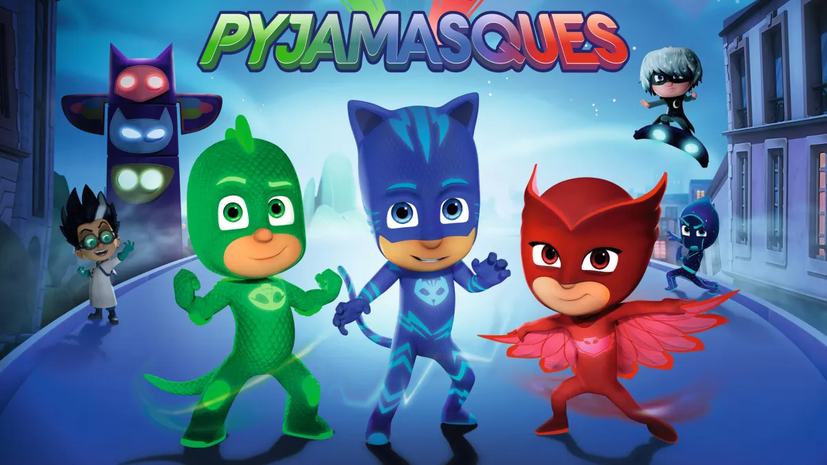 Frogbox - adaptation des livres édités par Gallimard jeunesse et créés par Romuald LES PYJAMASQUES