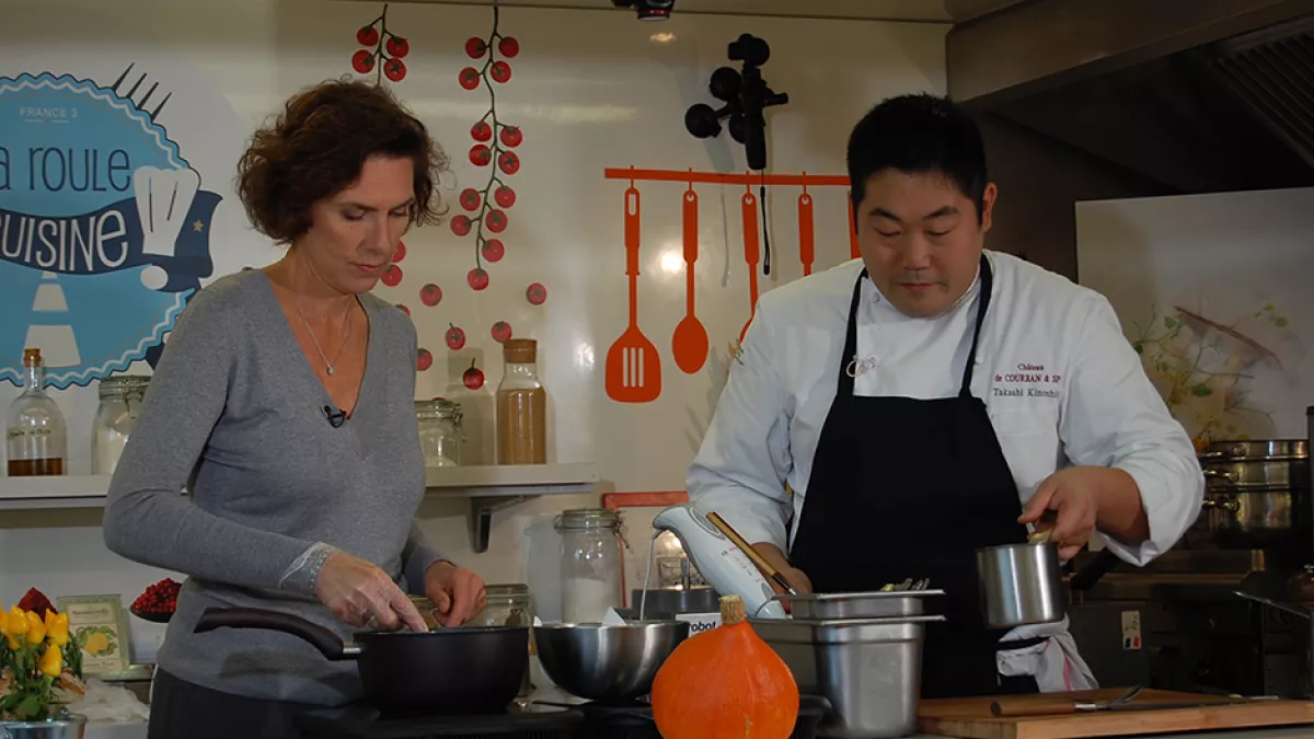 Takashi Kinoshita et Sophie Menut Ça roule en cuisine
