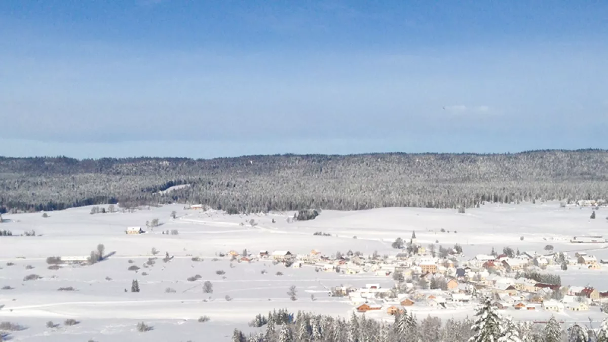 En plein cœur des montagnes du Jura