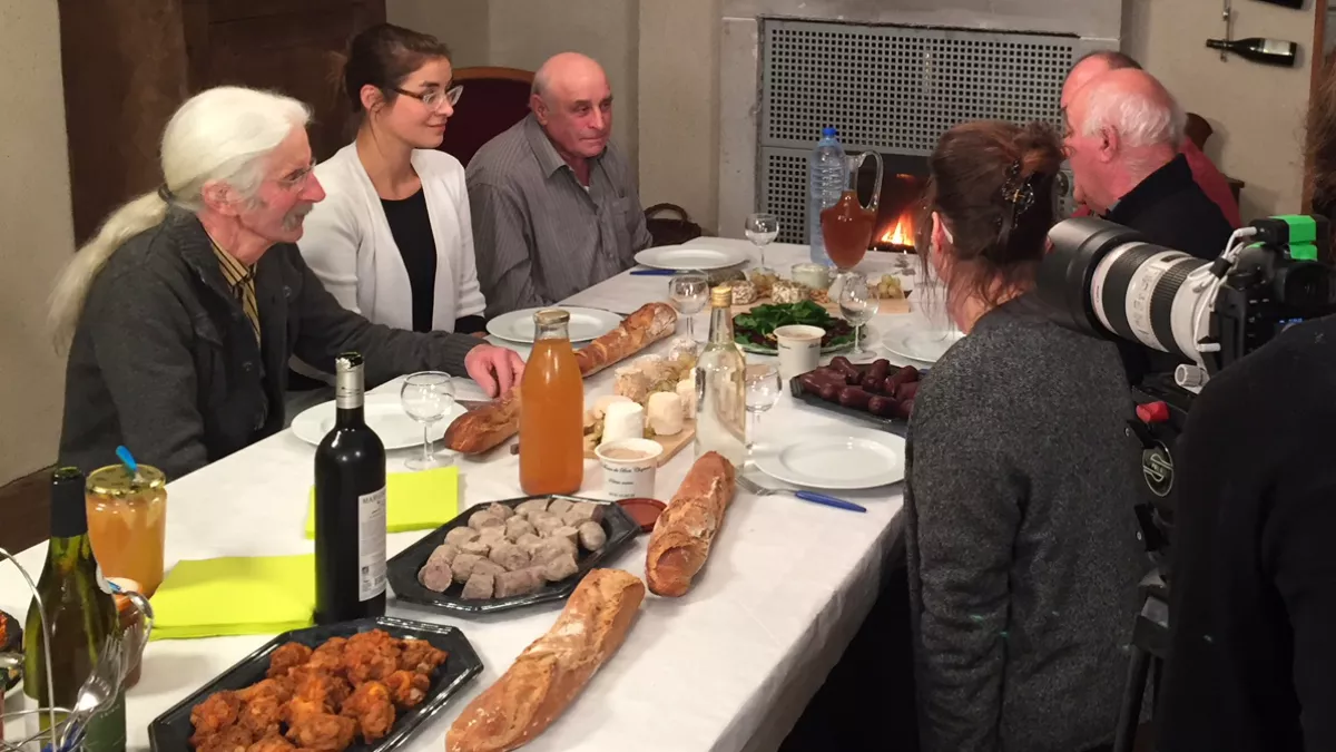 Repas entre amis à Vendeuvre 