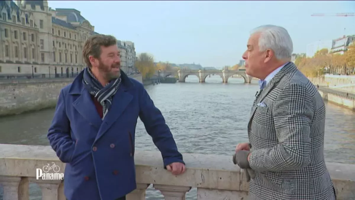 Yvan Hallouin & Frederick Gersal sur Le pont au Change Yvan Hallouin & Frederick Gersal sur Le pont au Change