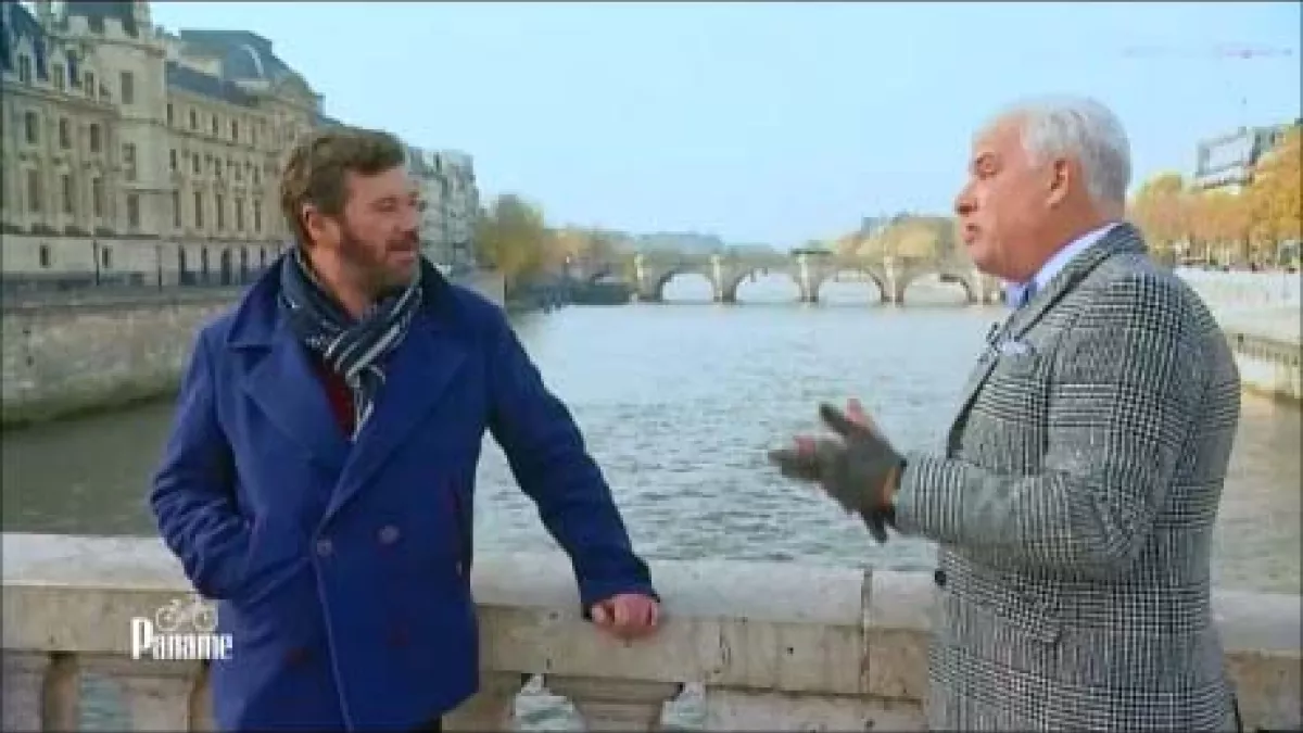 Yvan Hallouin & Frédérick Gersal sur le pont au change