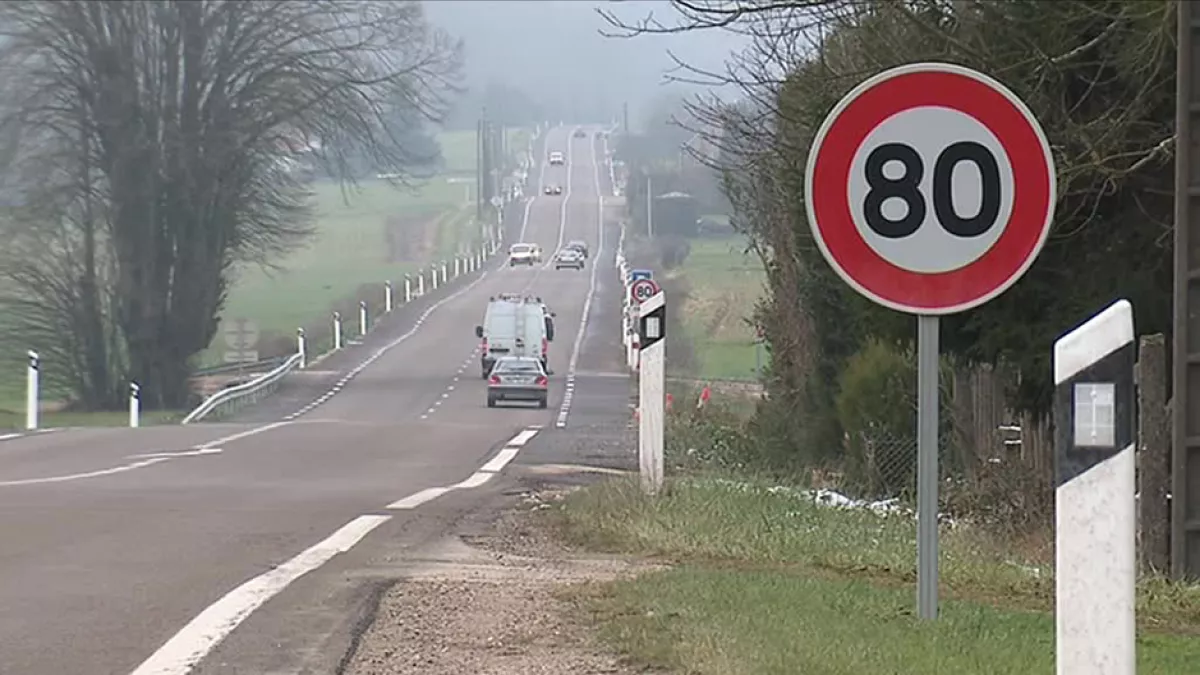 Panneau 80 kms heure Panneau 80 kms heure