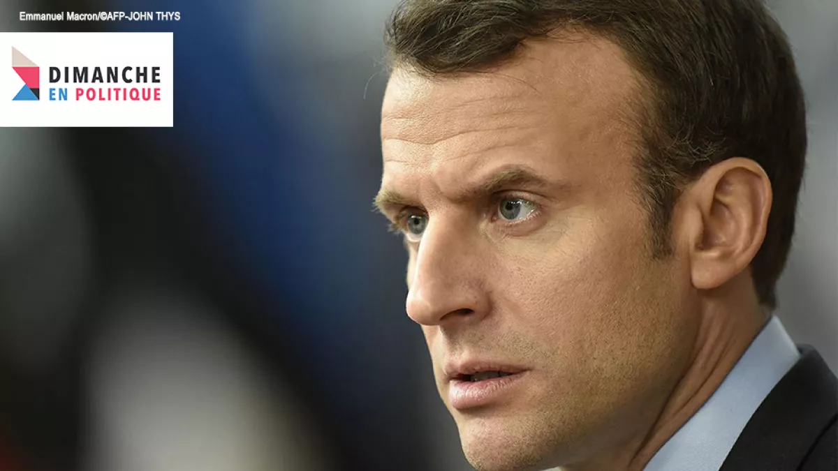 Emmanuel Macron©AFP-JOHN THYS Emmanuel Macron, 1 an après