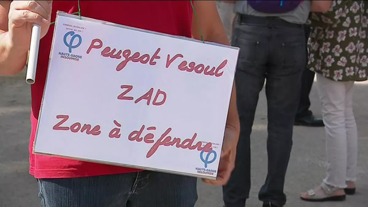 Manifestation du 22 mai à Vesoul/©f3fc Manifestation du 22 mai à Vesoul