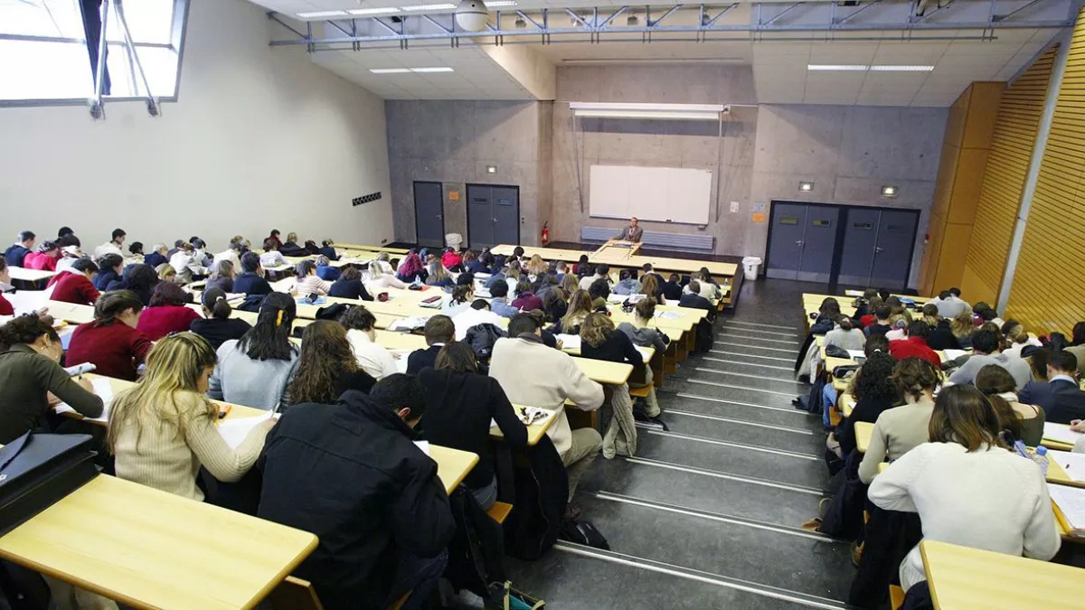 Amphi étudiants - Photo AFP Fred Dufour