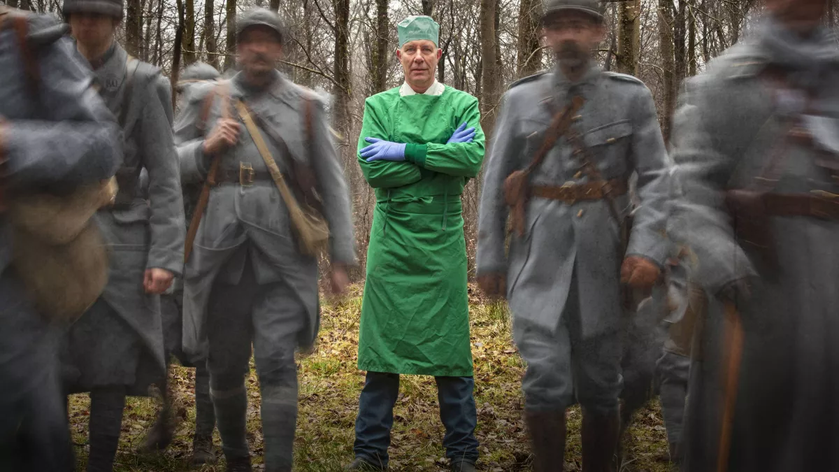 Le légiste des poilus - crédit Ego Production Le légiste des poilus - crédit Ego Production