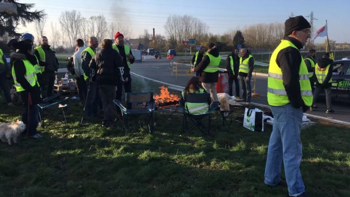 Gilets jaunes © FTV Fanny Borius Gilets jaunes © FTV Fanny Borius