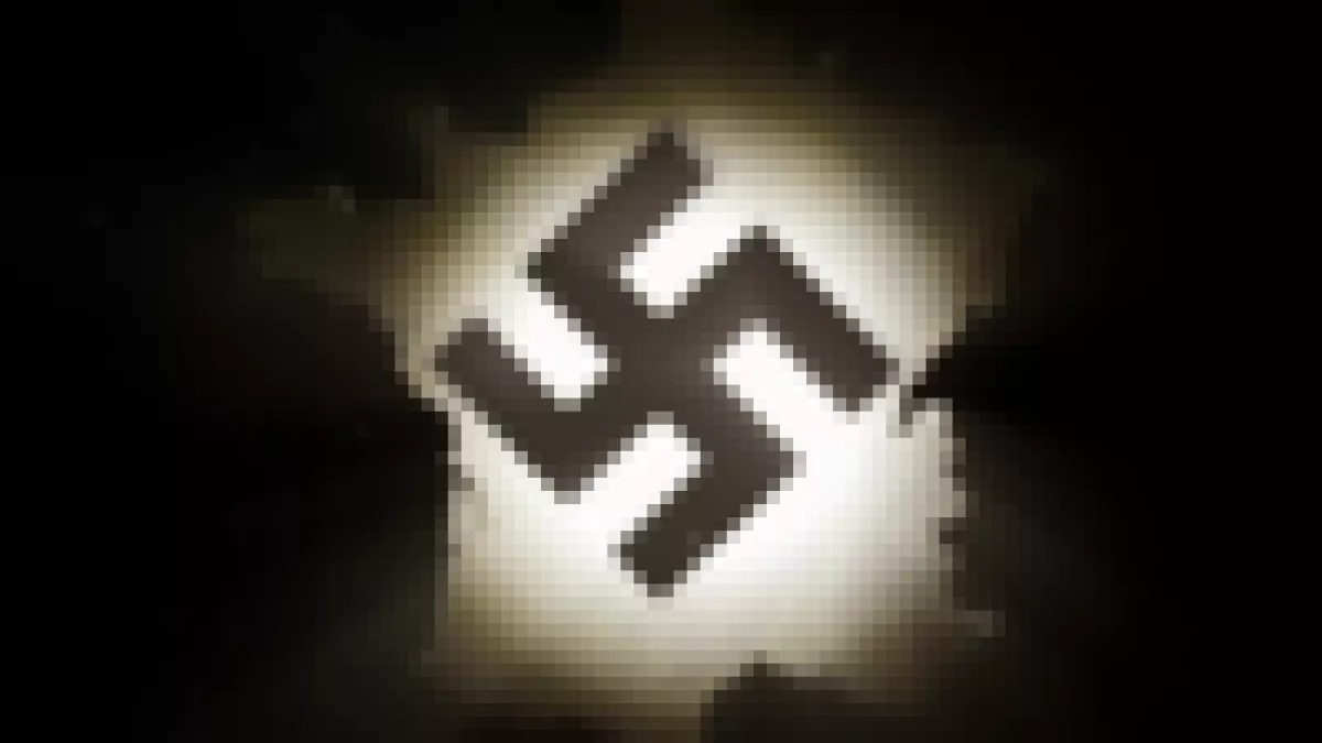 Les SS de la Das Reich Carte de la France avec croix gamée