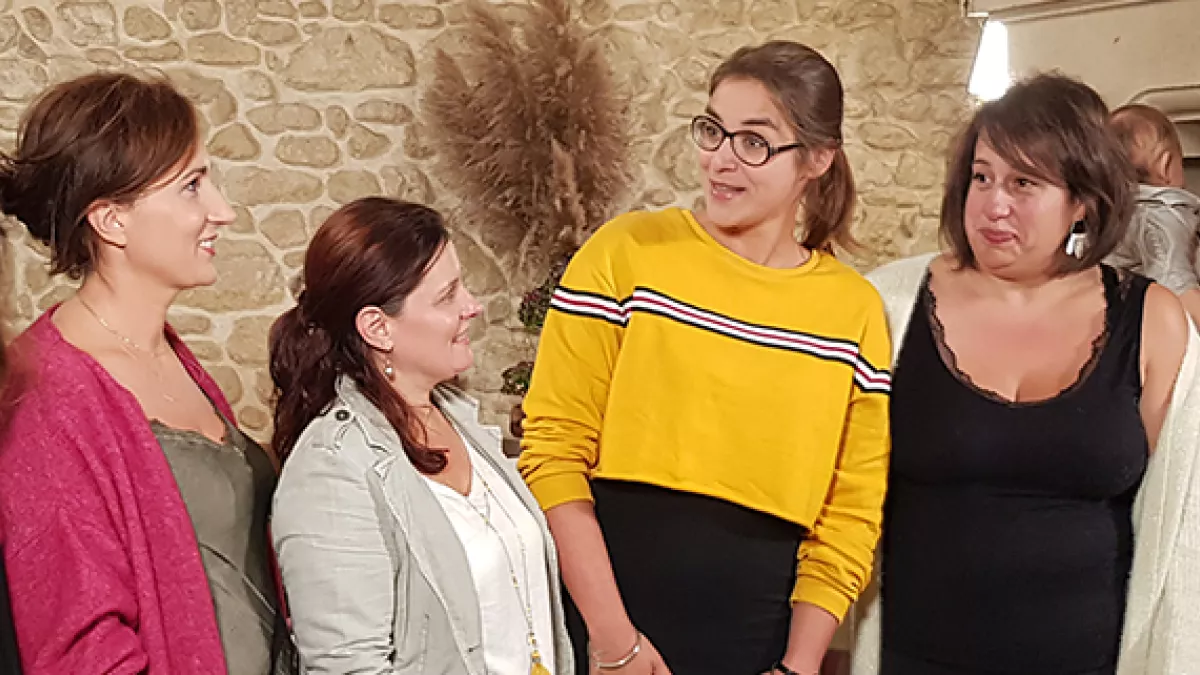 France et le groupe d'amies épicuriennes de St André de Cubzac France et le groupe d'amies épicuriennes de St André de Cubzac