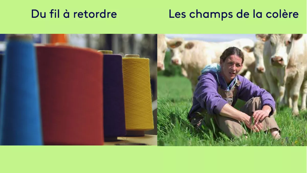 Du fil à retordre / Les champs de la colère Soirée documentaires