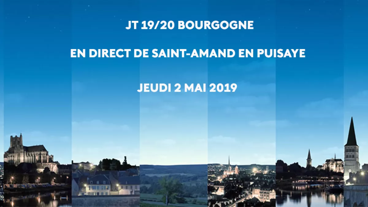JT 19/20 Bourgogne en direct de Saint-Amand en Puisaye JT 19/20 Bourgogne en direct de Saint-Amand en Puisaye