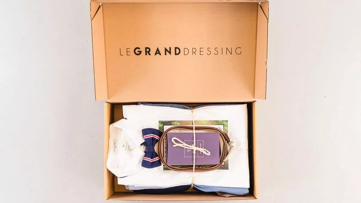 Le Grand Dressing, service de box destinée aux hommes / © Le Grand Dressing Le Grand Dressing, service de box destinée aux hommes / © Le Grand Dressing