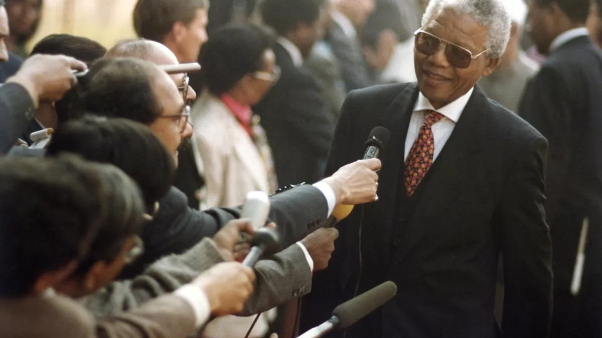 © Temps Noir MANDELA, un symbole contre l'apartheid