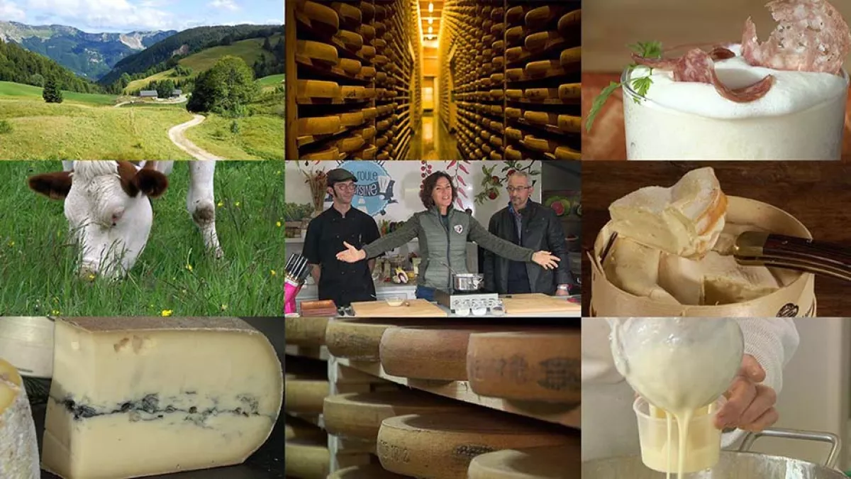 Ça roule en cuisine "Spécial fromage de Franche-Comté Ça roule en cuisine